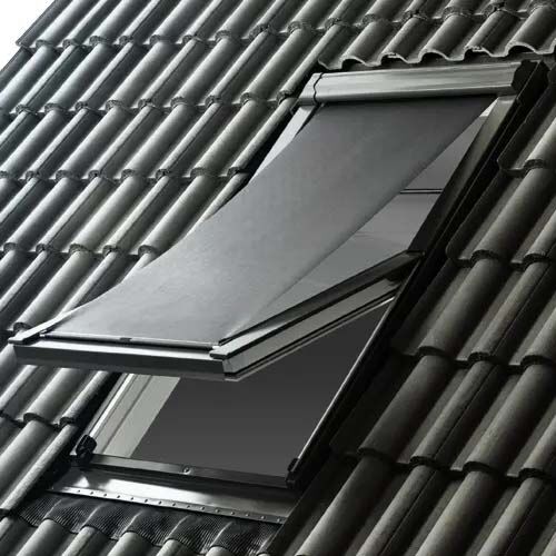 Keylite screen SC zwart breedte 114cm