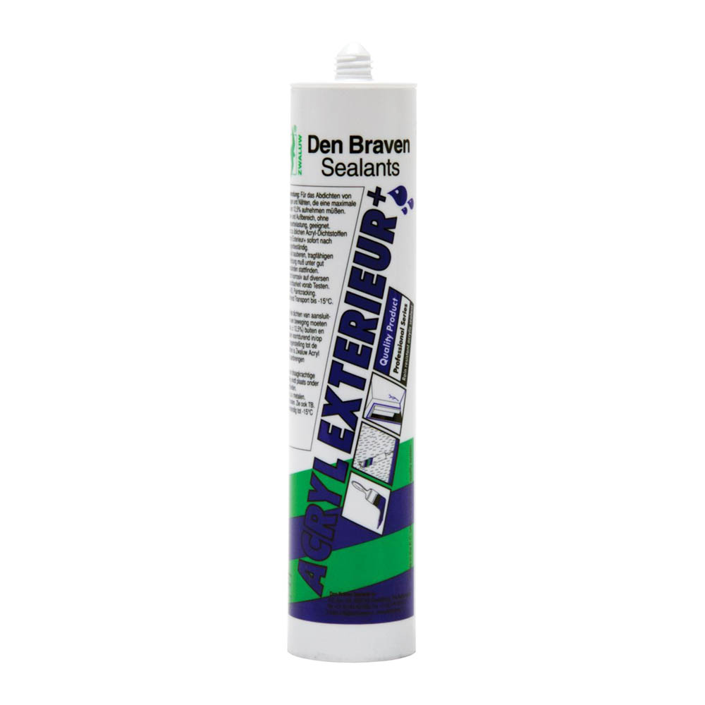 Zwaluw Acryl exterieur plus wit koker 310 ml