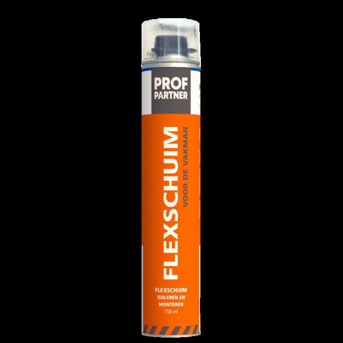 ProfPartner flexschuim wit bus 750 ml  