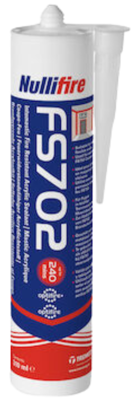 Illbruck FS702 brandw. acryl kit grijs koker 310 ml