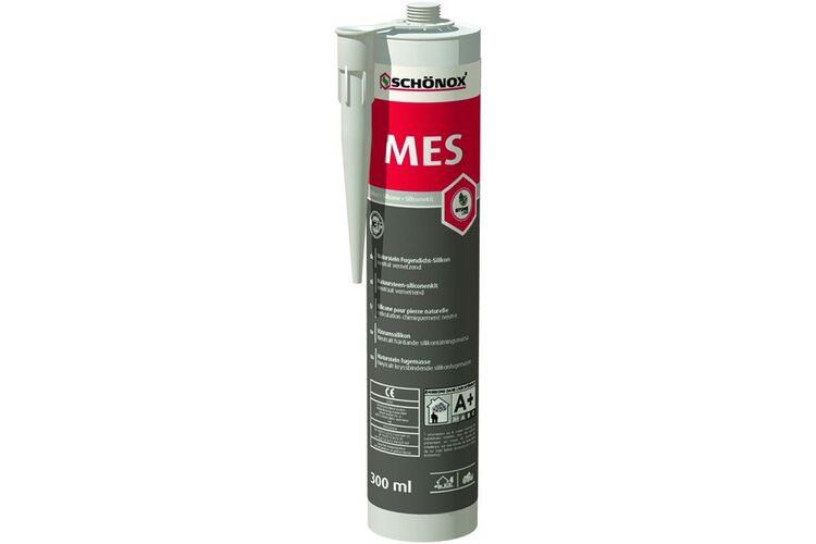 Schonox MES natuursteen siliconenkit caramel flacon 300 ml