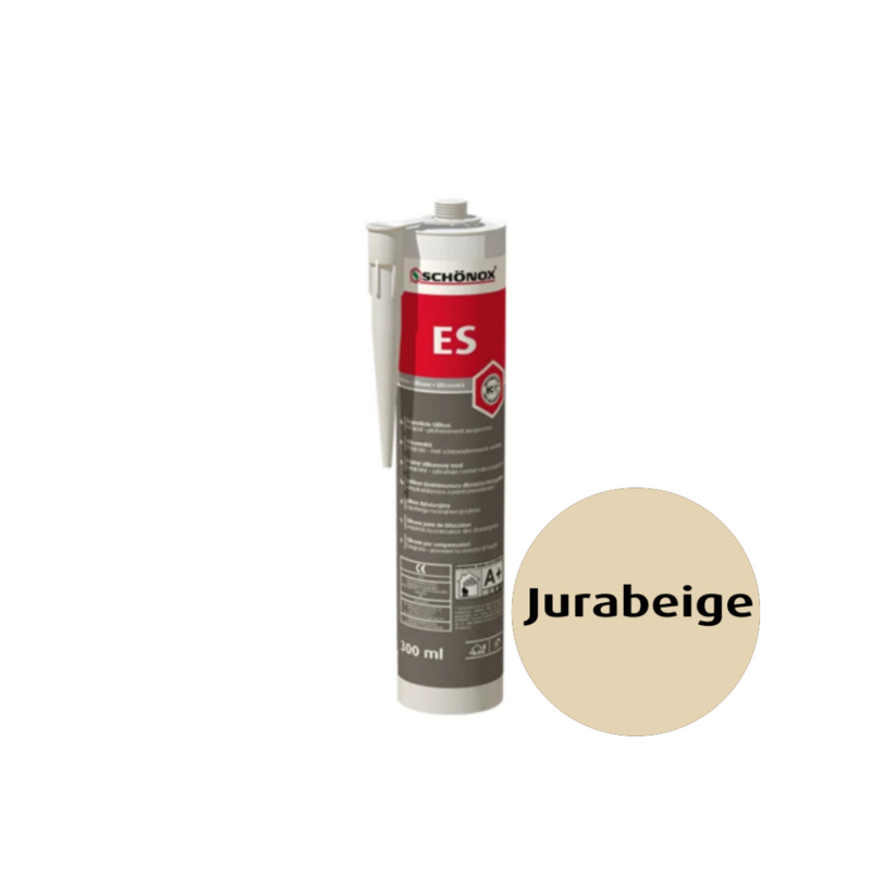 Schonox MES natuursteen siliconenkit jurabeige flacon 300 ml