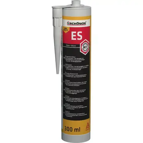 Schonox ES siliconenkit grafiet flacon 300 ml
