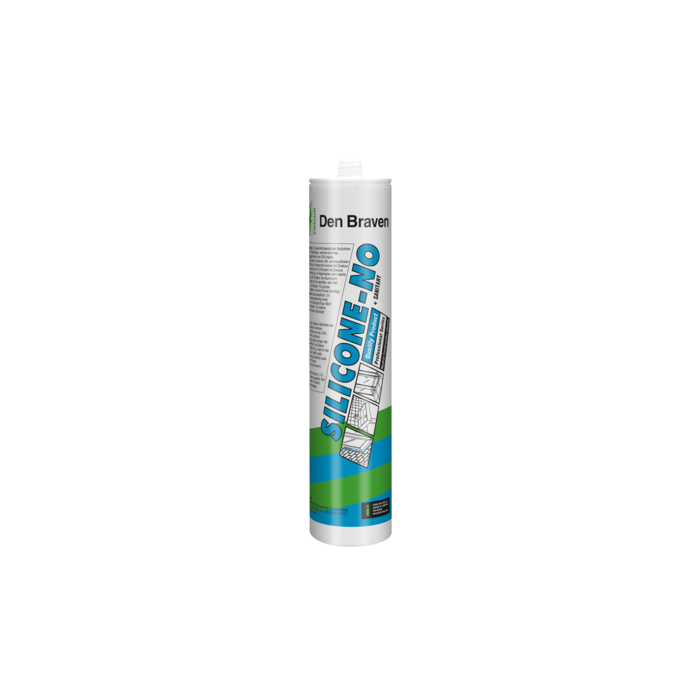 Zwaluw Silicone NO plus Sanitary grijs koker 310 ml 30619414