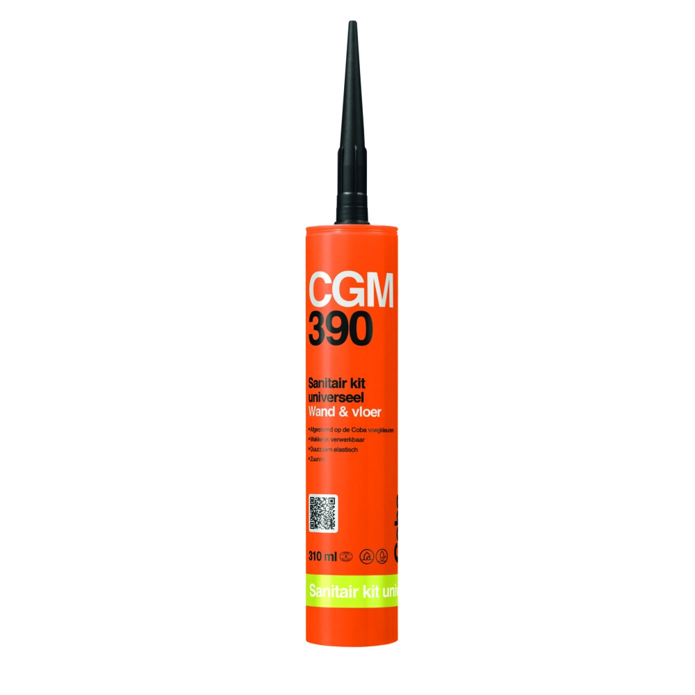 Coba Sanitairkit CGM390 kiezelgrijs 310ml   wand & vloer (12 st/ds)