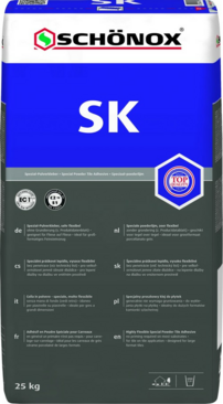 Schonox SK speciale poederlijm zak 25 kg  