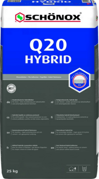 Schonox Q20 Hybrid lijm zak 25 kg  