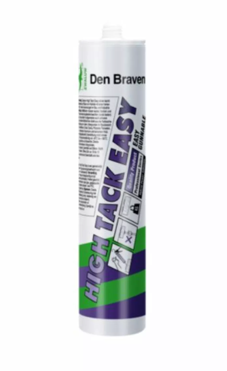 Zwaluw High Tack Easy wit koker 290 ml  