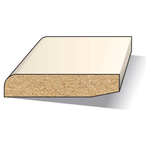 Greenline MDF plint FSC Mix 70% 18x120 mm wit voorgelakt vochtwerend