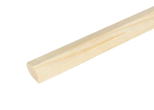 LWK: Grenen Kwartrond 14x14 mm PEFC onbehandeld