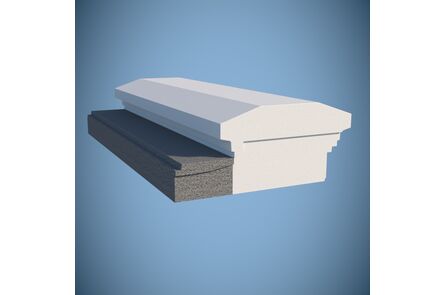PS-element 600x1250mm Rc=4.0 Type G