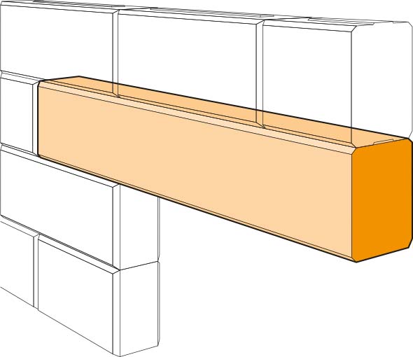 Vellingkantlatei 100x198mm op lengte