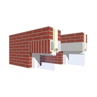 Baksteenlatei voorgespannen 3000x140x60mm 42 st/pak