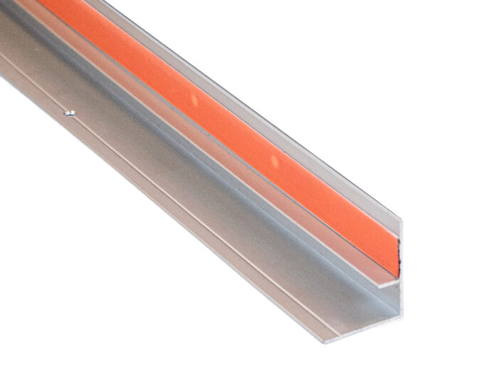 Fibo binnenhoek verdekt aluminium 236cm