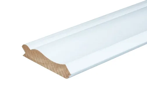 Meranti neuslijst 28x140 mm 80 mu gegrond FSC gecertificeerd