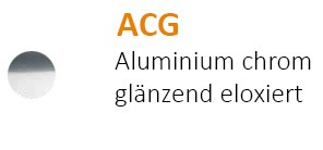 Schluter SCHIENE ACG decorat prof alu chroom glans H=10mm L=3000mm