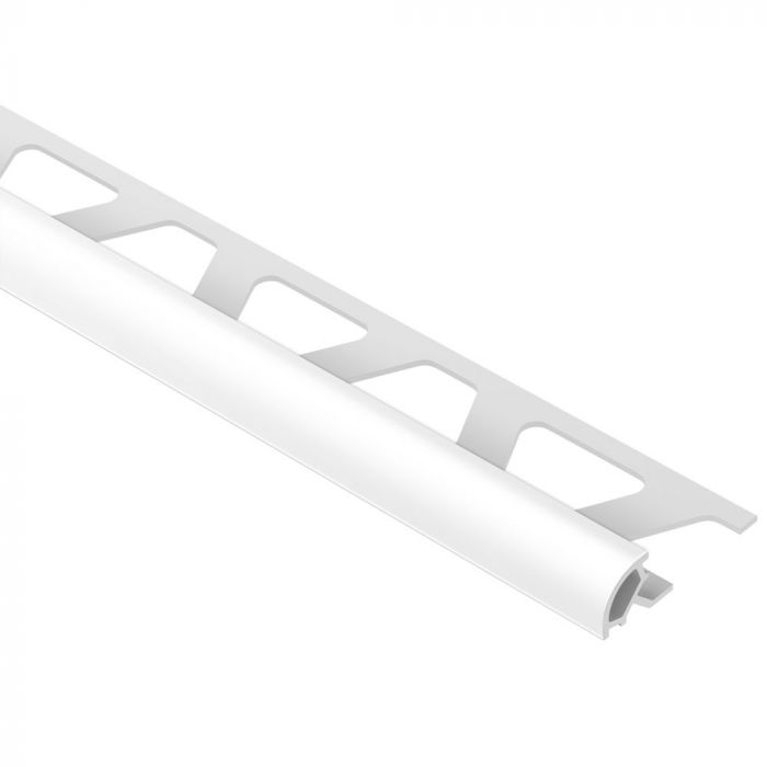Schlüter RONDEC PRO decoratief profiel PVC zuiver wit H=8mm L=3000mm
