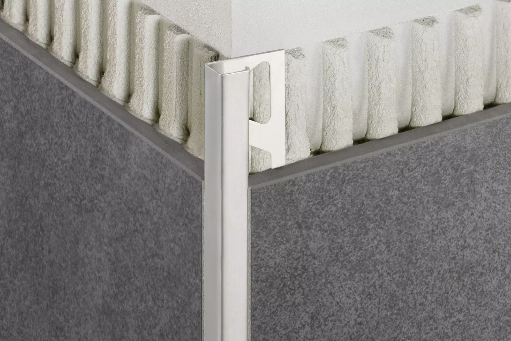 Schlüter QUADEC E decoratief profiel RVS H=10mm L=3000mm