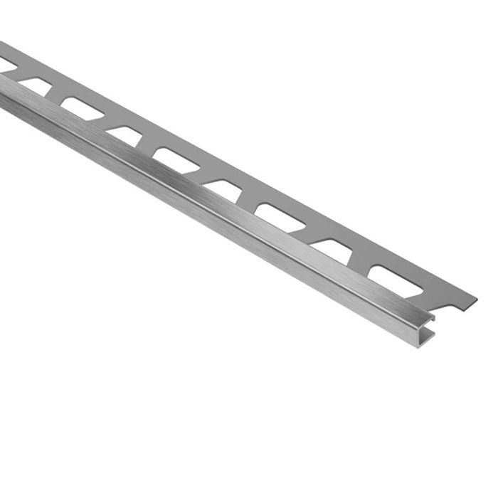 Schlüter QUADEC E decoratief profiel RVS H=12,5mm L=3000mm