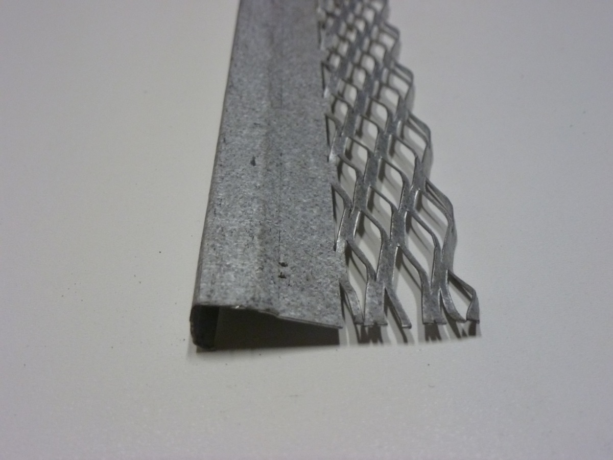 Stucstopprofiel verzinkt staal L= 3000mm ld.10mm - 1231-3.00