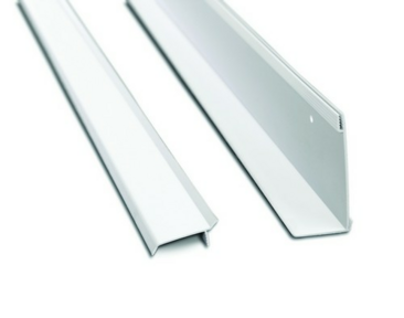 Pvc Klikprofiel Pro wit L=3000 mm, D=82 mm (M+V)