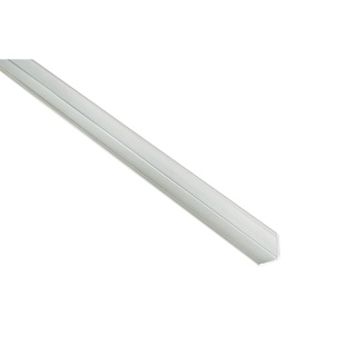 Fibo eindprofiel aluminium small 300cm