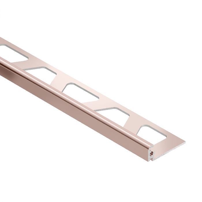 Schluter JOLLY AKG deco wandpr alu koper glans H=10mm L=2500mm
