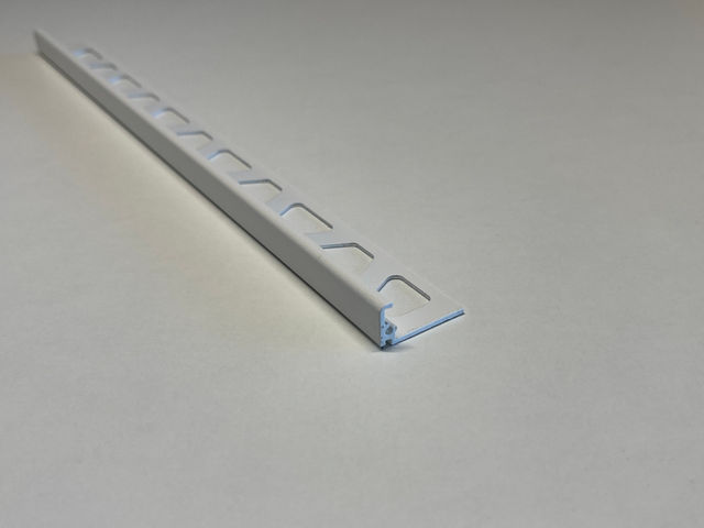 Schluter JOLLY AC deco wandpr zuiver wit mat H=11mm L=3000mm