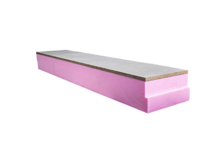 Geisoleerde kantplank  1250x350x10+100mm XPS