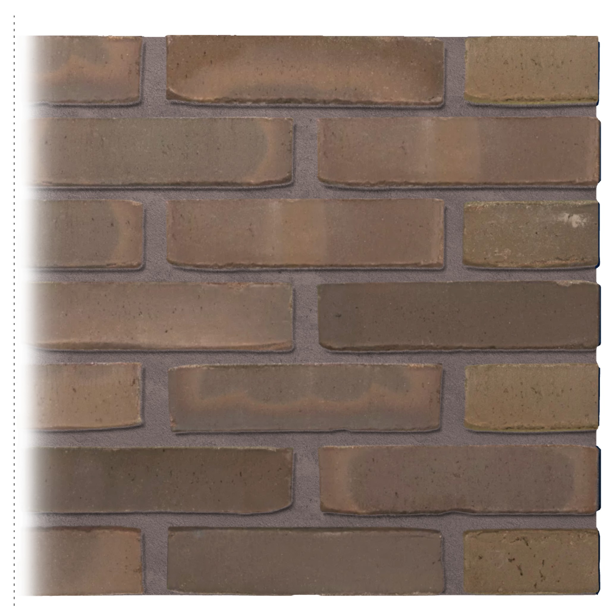 Gevelbaksteen ws wf vb Jeker (Mangaan bont) pallet 428 st