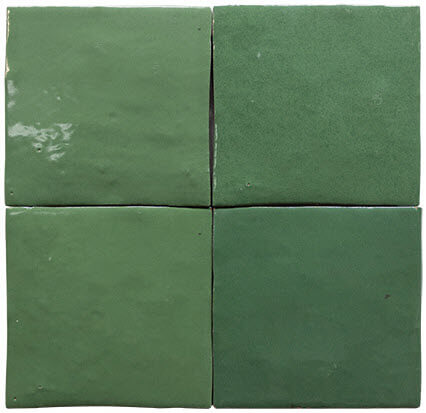Cotto-Marrak. Verde Botella   10x10 81st/ds 78ds/plt              Zelij