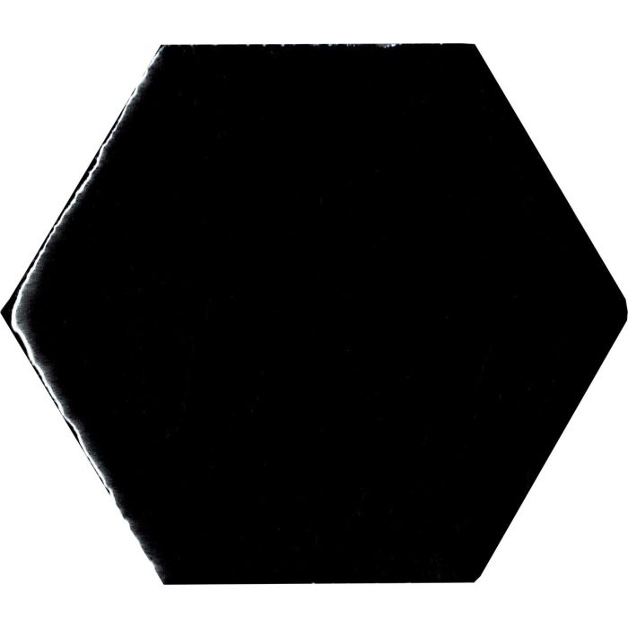 Cotto-Alcoc. Mate Negro     10x11,5 58st/ds             Manual Exagono 