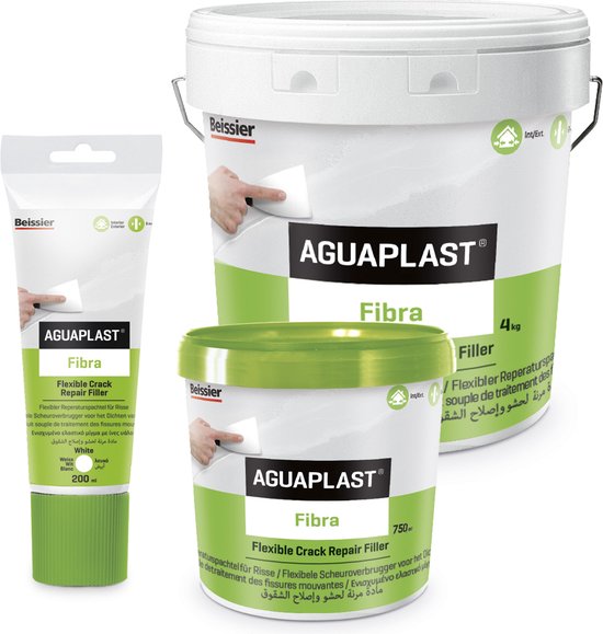 Aguaplast Fibra Kant en Klaar flexibele plamuur tube 200 ml