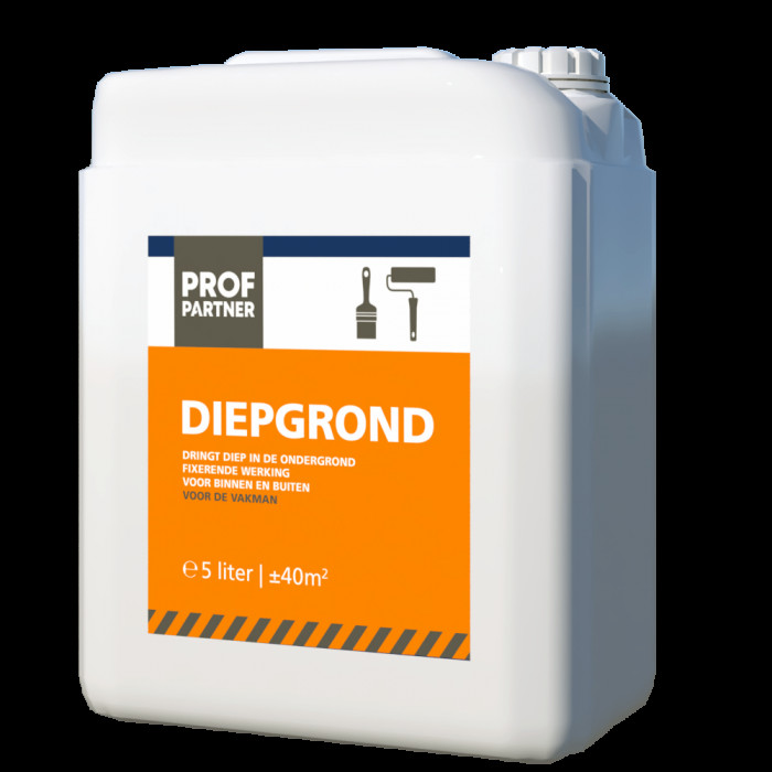 Profpartner Acryl Diepgrond transparant 10 ltr