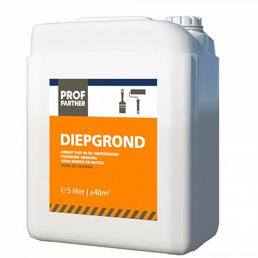 Profpartner Acryl Diepgrond transparant 5 ltr