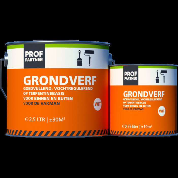 Profpartner Grondverf zwart 750 ml
