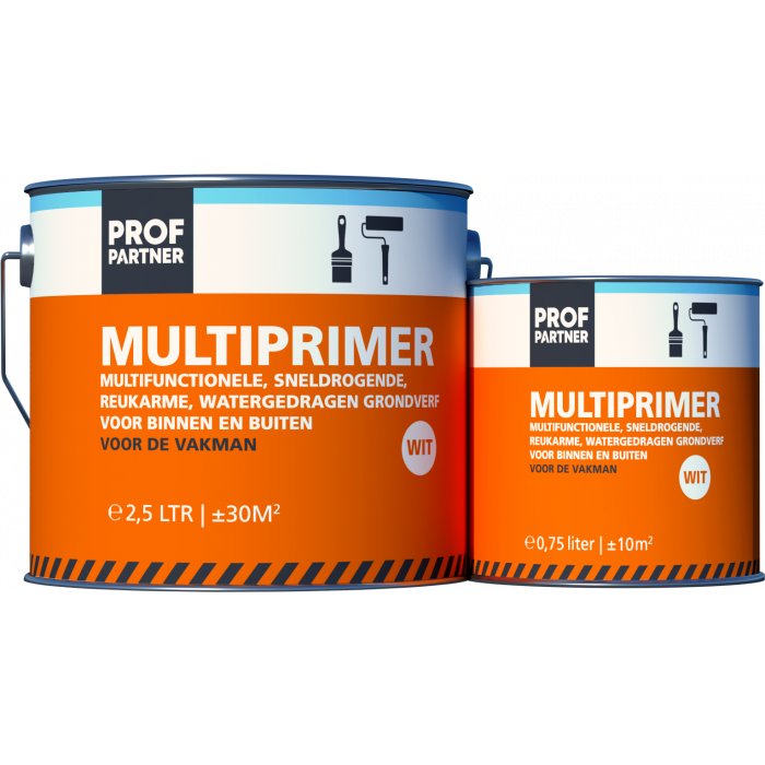 Profpartner Multiprimer wit 2,5 ltr