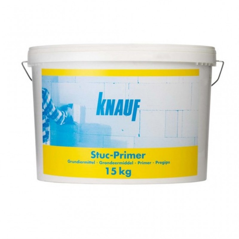 Knauf Stuc Primer Aktie emmer 15 + 1,5 kg Gratis