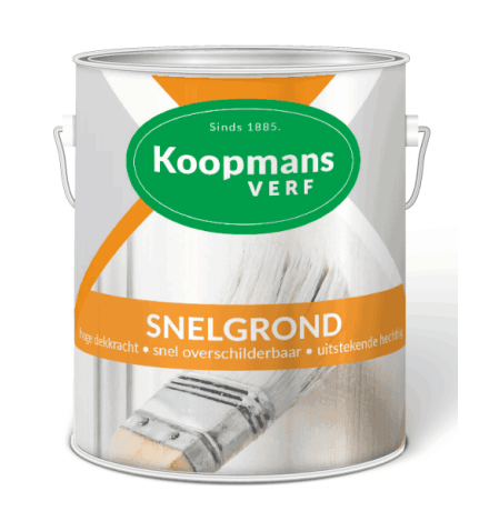2,5 Ltr Touwen Snelgrond Wit