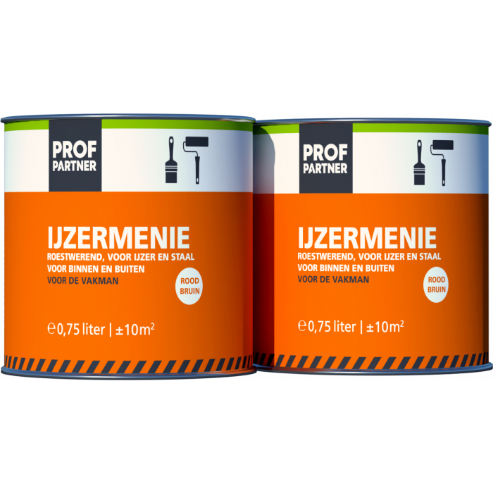Profpartner IJzermenie rood/bruin 750 ml