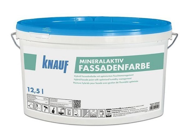 Knauf MineralAktiv fassadenfarbe emmer 12,5 kg