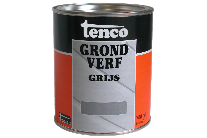 Tenco grondverf grijs bus 0,75 ltr
