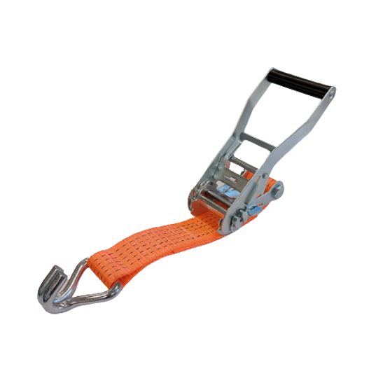 ProfPartner Spanband 50mm oranje ratel en haak 4T 9mtr