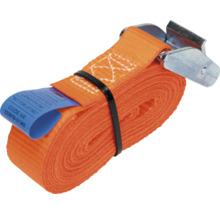 ProfPartner Spanband 25mm oranje klemgesp eindloos 0,35T 3mtr
