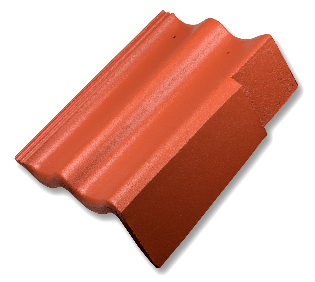 S-pan Gevelpan rechts (uitsp. 110mm) SG Rood Rustiek (315)