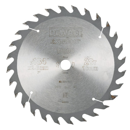 Cir.z.b. 184x16x28t, wisseltand, positief 25gr, kerf 2,6mm