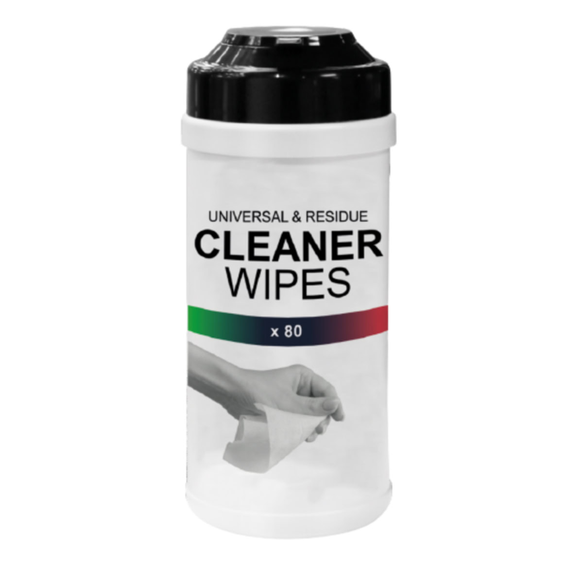 Universal & Residue Cleaner Wipes wit pot 80 st