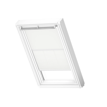 Velux Verduisterend rol + plissegordijn, Whi DFD SK08 1025SWL