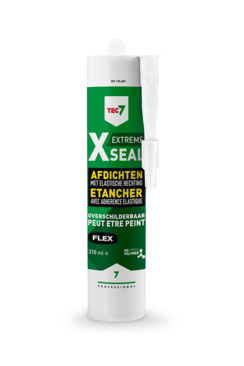 X Seal All In One afdichtings  en afwerkingskit wit patroon 310 ml