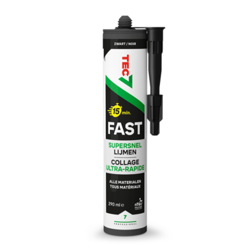 Tec7 Fast Zwart - patroon 290ml  
